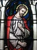 Detail of Jesus in the Gethsemane Window by Napier and Christian Waller; St Mark's Church of England - Corner Burke and Canterbury Roads, Camberwell