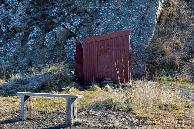 Otago Rail Trail Gangers Shed, Poolburn Viaduct, Central Otago