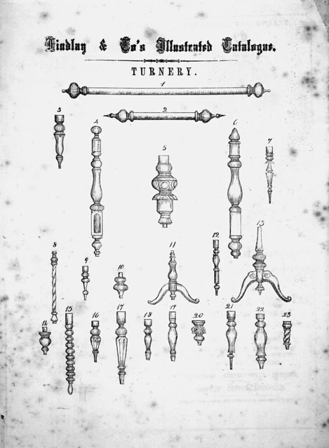 Findlay & Co. :Findlay and Co's illustrated catalogue. Turnery. [1874].