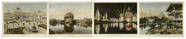 Panama-Pacific International Exposition San Francisco 1915 Hand-Colored