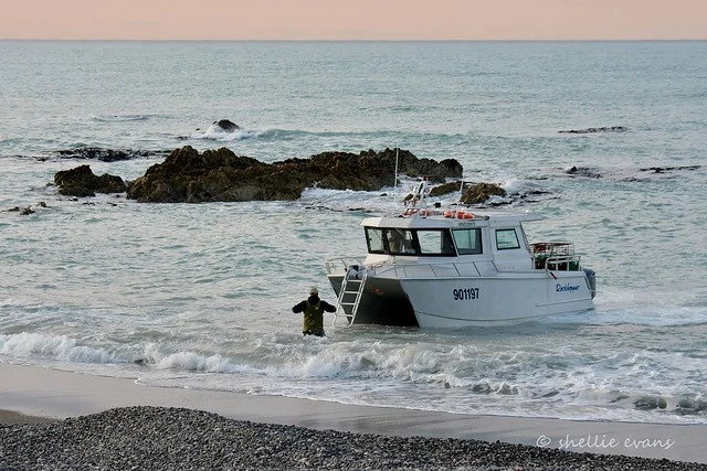 Launching the Crayfish Boat, Ward