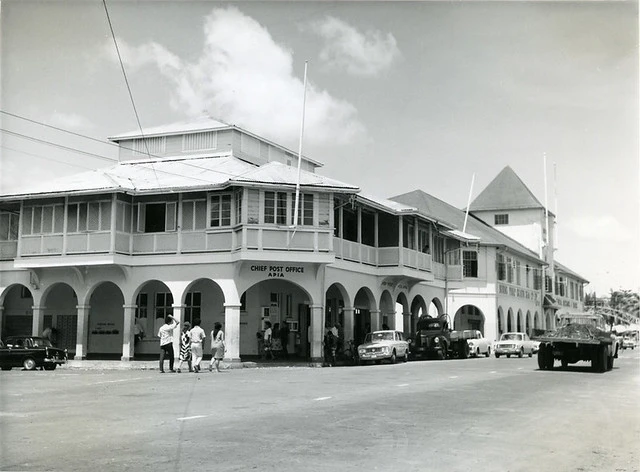 Street scene, Apia, Samoa c.1965-75