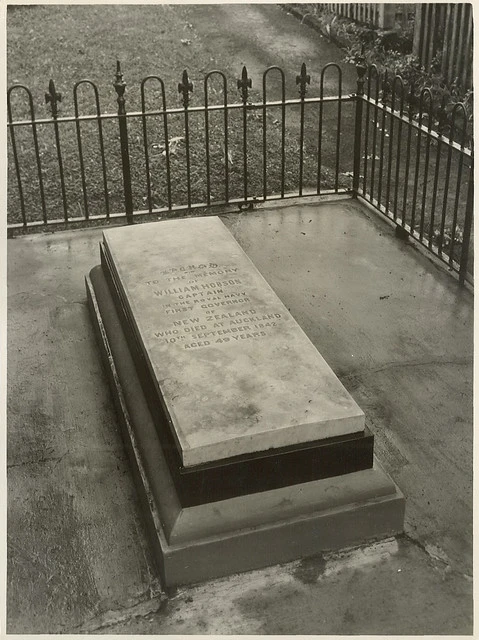 Grave of Captain William Hobson