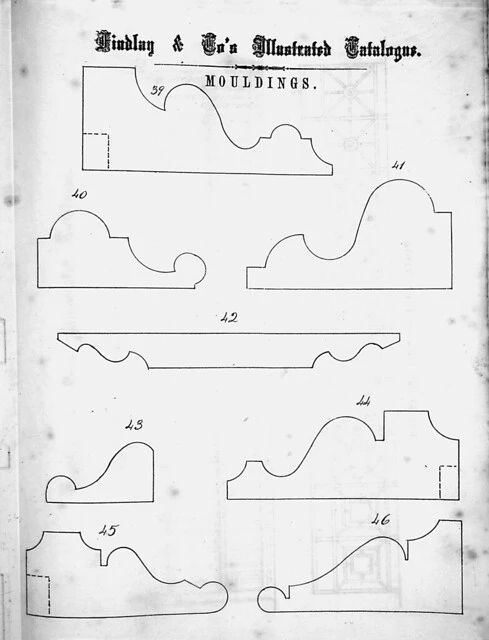 Findlay & Co. :Findlay and Co's illustrated catalogue. Mouldings [models] 39-46. [1874].
