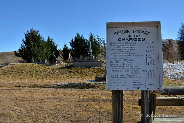 Kyeburn Diggings Cemetery, Danseys Pass Road, Maniototo, Otago