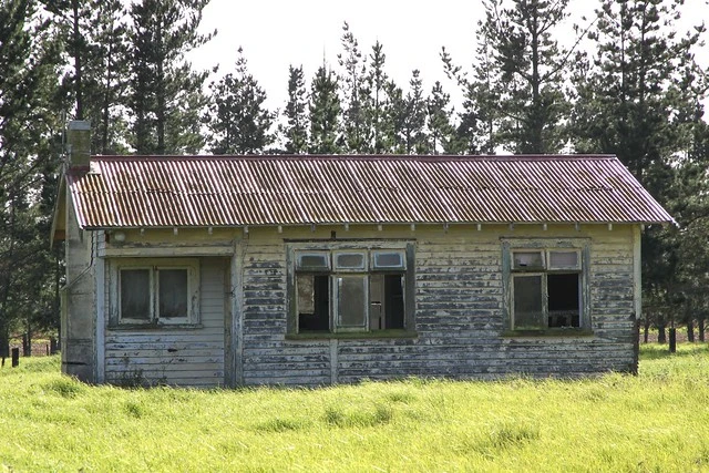 Old house, Awanui, Northland, New Zealand