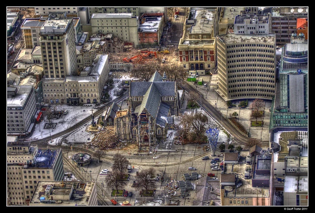 Christchurch Earthquake - The Cathedral Square