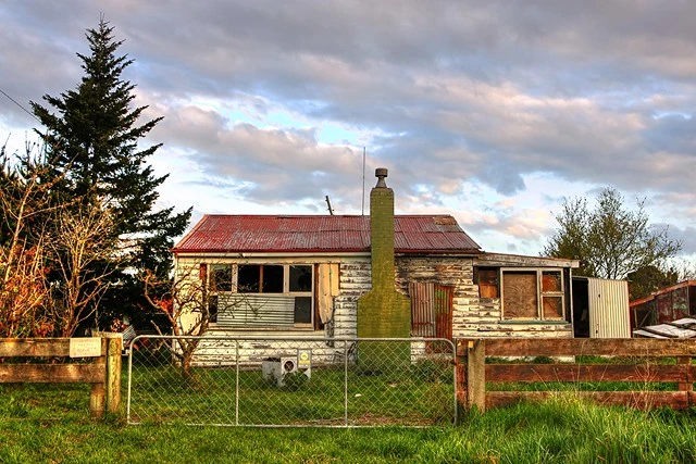 Old house, Chertsey, Canterbury, New Zealand