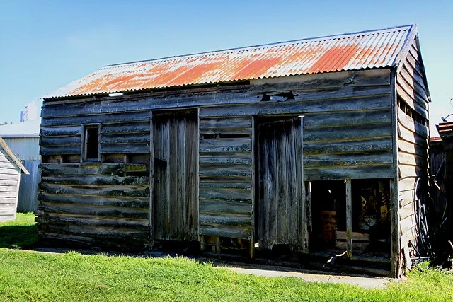 Old building, Jones Road, Templeton, Canterbury, New Zealand