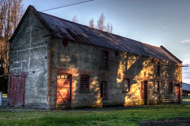 Old building, Longbeach, Canterbury, New Zealand