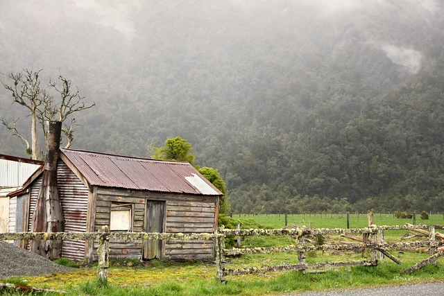 Old house, Wainihinihi, West Coast, New Zealand