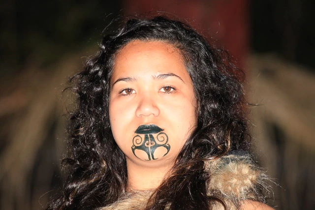 Maori Woman - Rotarua New Zealand