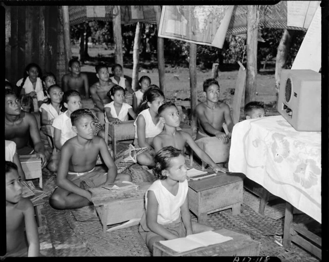 Samoa - Catholic School, 1949