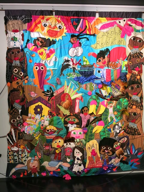 Aroha Revolution: A community Matariki quilt