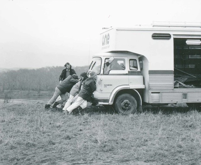 Outside broadcasting van - TVNZ