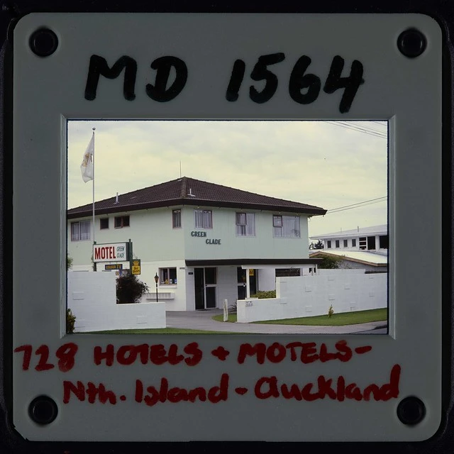 Green Glade Motel, Northcote, Auckland Photographer: R. Coad July 1981