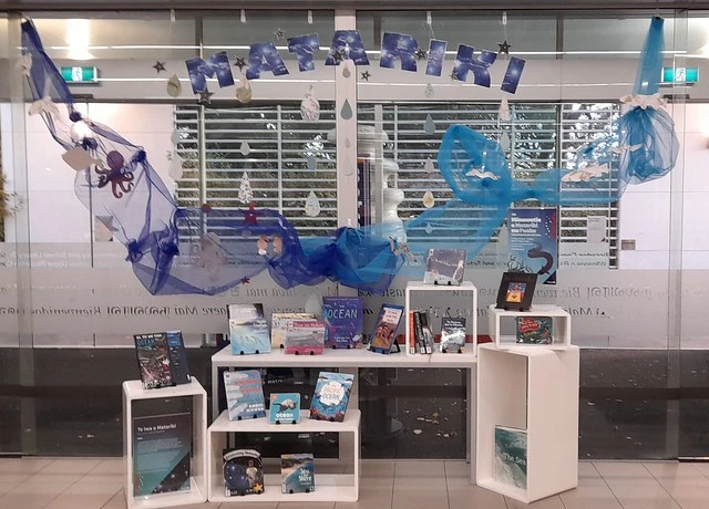 Matariki display, Upper Riccarton Library