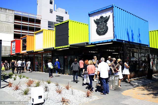 Christchurch - Earthquake Rebuild - Temporary CBD