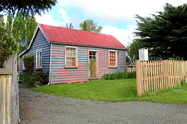 Old house, Waikari, Canterbury, New Zealand