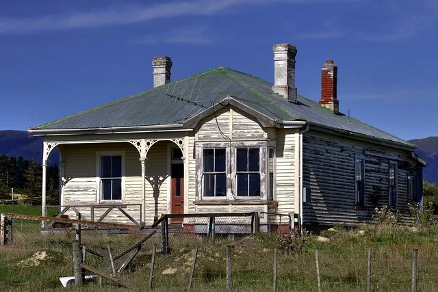 Old house, Heriot, Otago, New Zealand