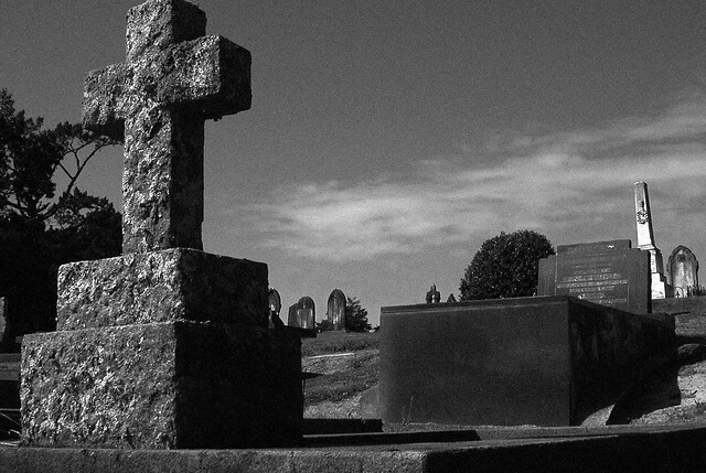 Auckland: Albany Village cemetery