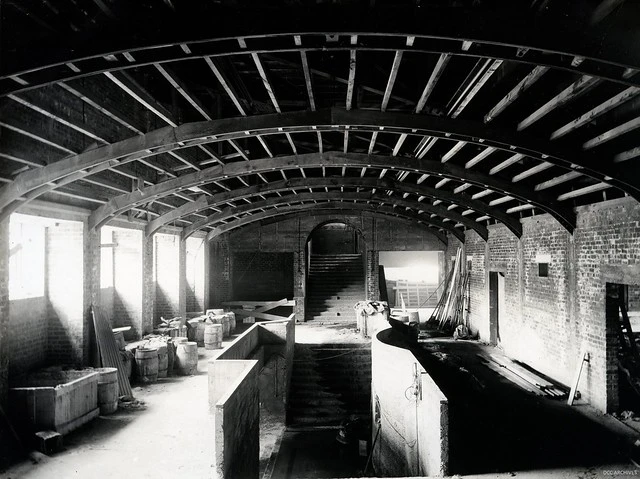 Interior Construction of Dunedin Town Hall