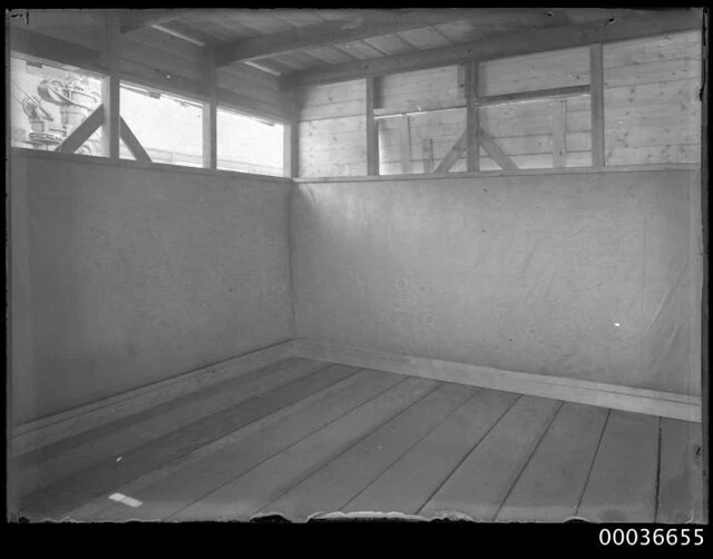 Phar Lap's quarters on deck of SS MONOWAI