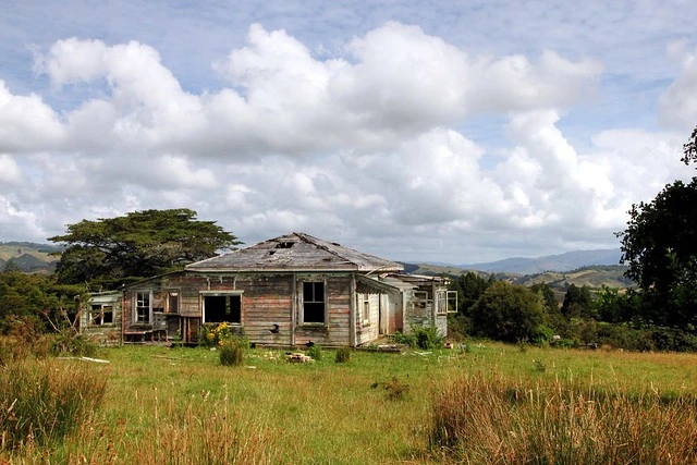 Old house, Ohautira, Waikato, New Zealand (1 of 3)