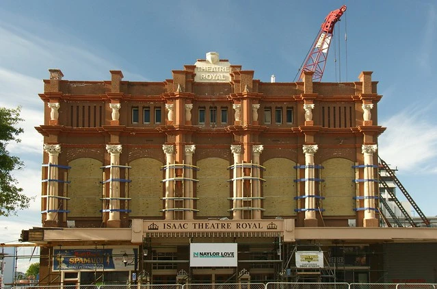 Christchurch: Isaac Theatre Royal facade