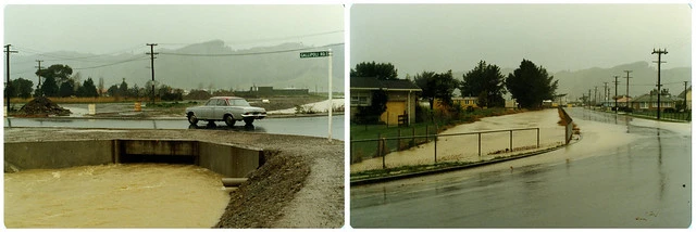 Upper Hutt Flooding, May 1981