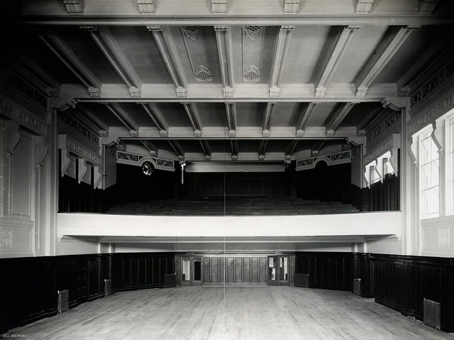 Concert Hall awaiting furnishings - Dunedin Town Hall