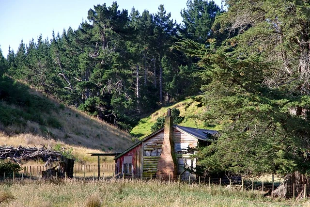 Old house, Pohangina, Manawatu, New Zealand