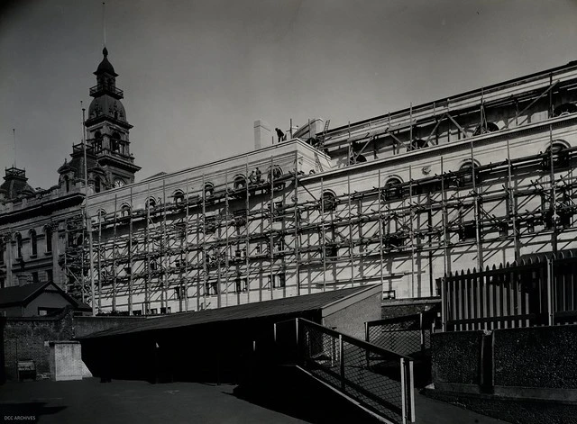 Construction - Dunedin Town Hall