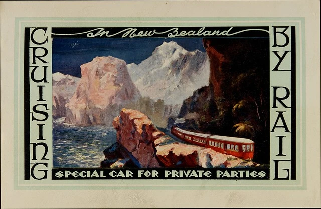 New Zealand Railways publication - Cruising by Rail 1928