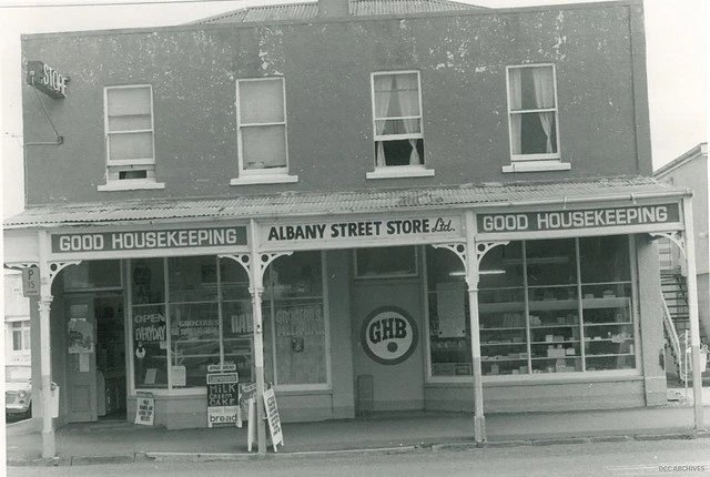 70-72 Albany Street shop 1973