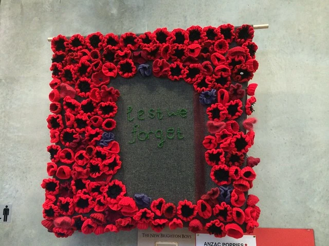 Poppy blanket