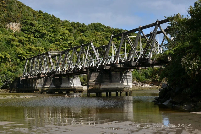 Fox River Bridge (closed), West Coast, NZ