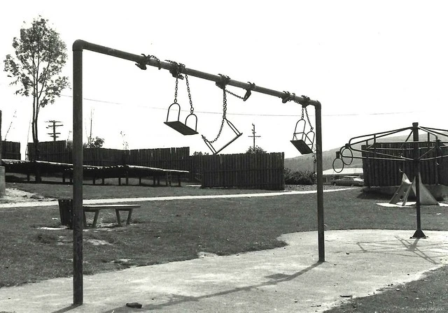 Wray st playground, 1977