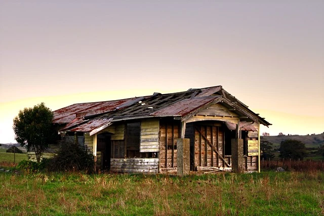 Old house, Pokeno, Waikato, New Zealand