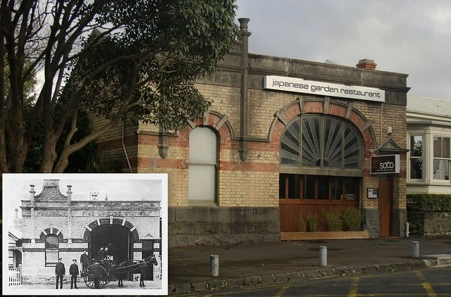 Auckland: old Ponsonby Fire Station, then/now