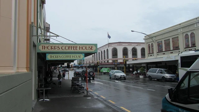 Napier on a rainy day