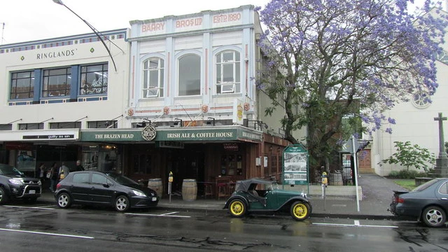 Napier on a rainy day