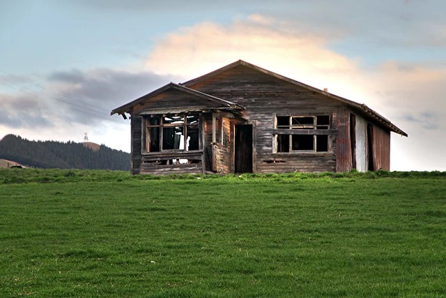 Old house, Poukawa, Hawkes Bay, New Zealand