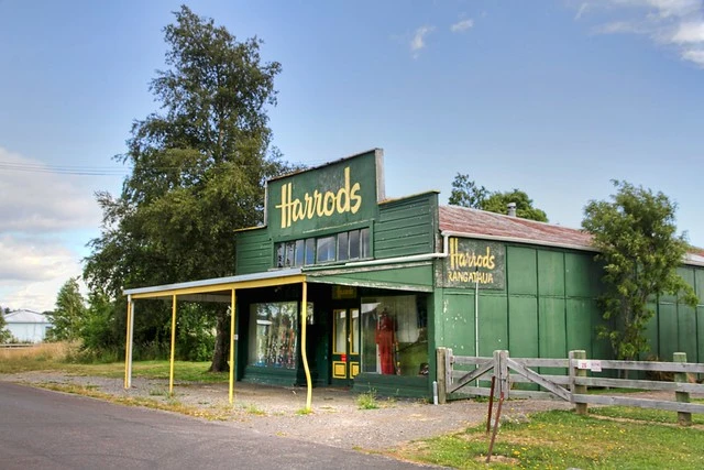 Old shop, Rangataua, Ruapehu District, New Zealand.