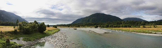 Arahura Valley, looking towards the Coast, Milltown, West Coast, NZ