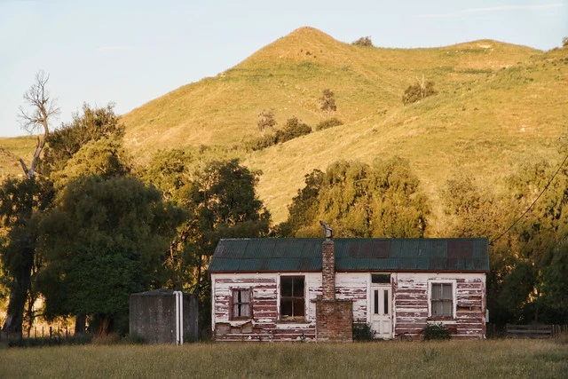 Old house, Ruahine, Manawatu, New Zealand