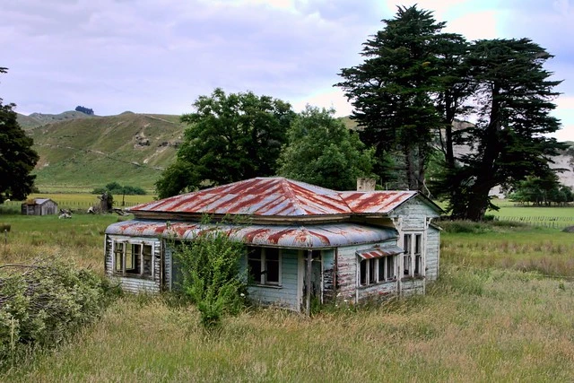 Old house, Mangaweka, Rangitikei, New Zealand.