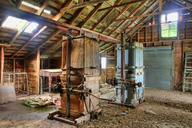 Abandoned Wool Shed, Argyll East, Hawkes Bay, New Zealand