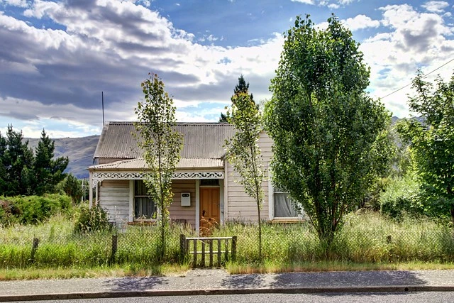 Old house, Middlemarch, Otago, New Zealand