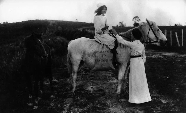 Postal service, Paranui to Mangonui, circa 1910